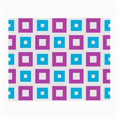 Pattern Plaid Small Glasses Cloth (2 Sides)