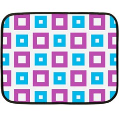 Pattern Plaid Double Sided Fleece Blanket (mini) 