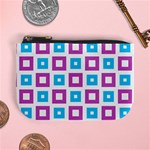 Pattern Plaid Mini Coin Purse Front