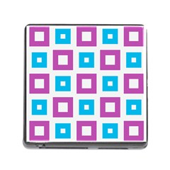 Pattern Plaid Memory Card Reader (square 5 Slot) by HermanTelo