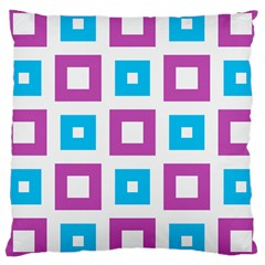 Pattern Plaid Large Cushion Case (one Side) by HermanTelo