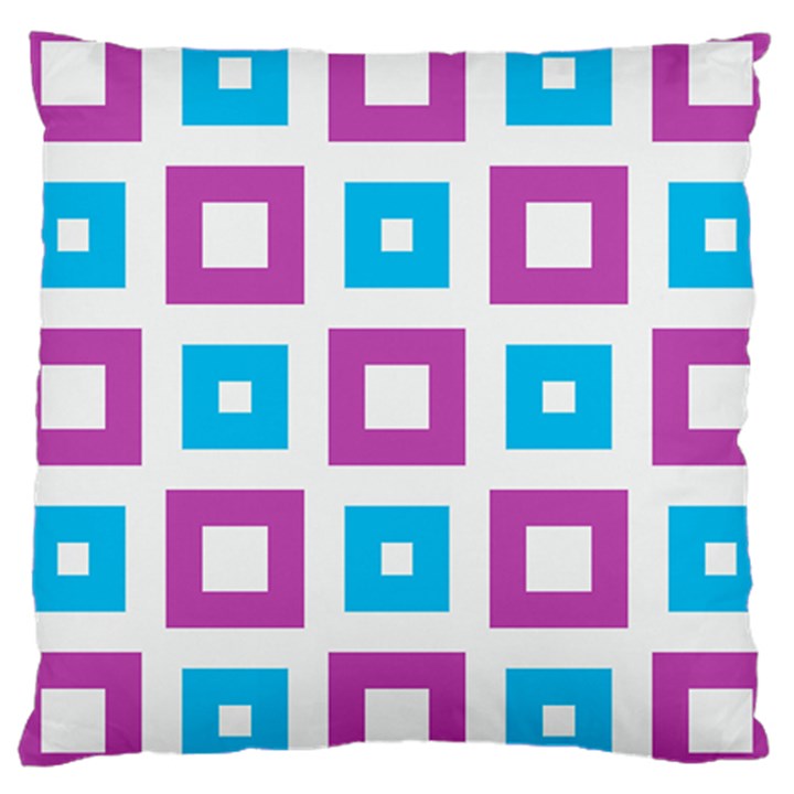 Pattern Plaid Large Cushion Case (Two Sides)