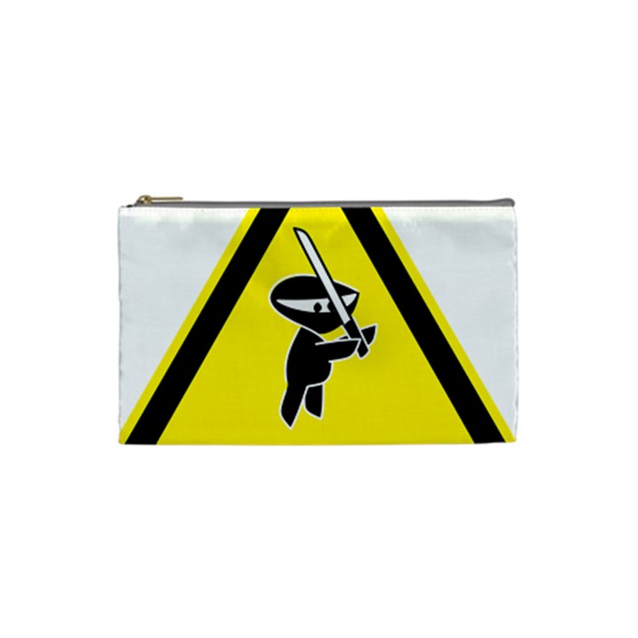 Ninja Signs Symbols Sword Fighter Cosmetic Bag (Small)