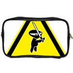 Ninja Signs Symbols Sword Fighter Toiletries Bag (One Side) Front