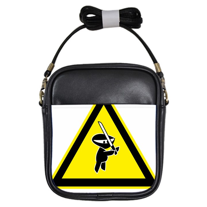 Ninja Signs Symbols Sword Fighter Girls Sling Bag