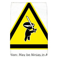 Ninja Signs Symbols Sword Fighter Removable Flap Cover (l) by Sudhe