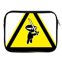 Ninja Signs Symbols Sword Fighter Apple Ipad 2/3/4 Zipper Cases by Sudhe