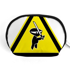 Ninja Signs Symbols Sword Fighter Accessory Pouch (medium) by Sudhe