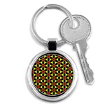 Pattern Texture Backgrounds Key Chain (Round) Front