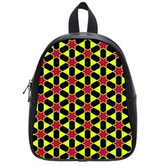 Pattern Texture Backgrounds School Bag (small) by HermanTelo