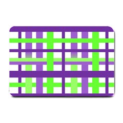 Plaid Waffle Gingham Small Doormat 