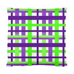 Plaid Waffle Gingham Standard Cushion Case (two Sides)