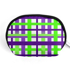 Plaid Waffle Gingham Accessory Pouch (medium)