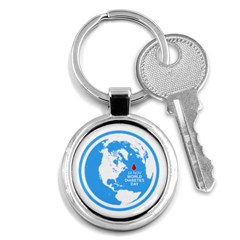 The World Day Of Struggle Against Diabet Key Chain (round) by Sudhe