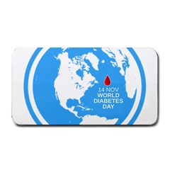 The World Day Of Struggle Against Diabet Medium Bar Mats by Sudhe