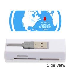 The World Day Of Struggle Against Diabet Memory Card Reader (stick) by Sudhe