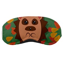 Hedgehog Animal Cute Cartoon Sleeping Mask by Sudhe