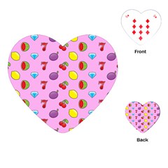 Slot Machine Wallpaper Playing Cards Single Design (heart)