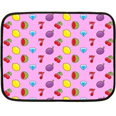 Slot Machine Wallpaper Double Sided Fleece Blanket (mini) 