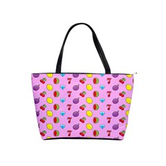 Slot Machine Wallpaper Classic Shoulder Handbag