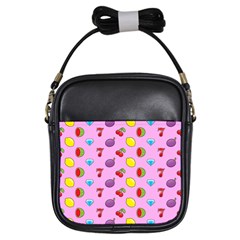 Slot Machine Wallpaper Girls Sling Bag