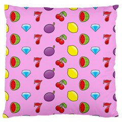 Slot Machine Wallpaper Large Cushion Case (one Side)