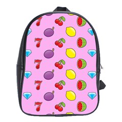 Slot Machine Wallpaper School Bag (xl) by HermanTelo