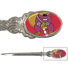 Ninja Beaver Animal Humor Joke Letter Opener by Sudhe