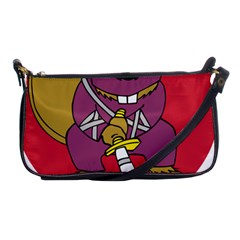 Ninja Beaver Animal Humor Joke Shoulder Clutch Bag by Sudhe