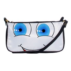 Smiley Face Laugh Comic Funny Shoulder Clutch Bag by Sudhe