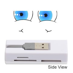 Smiley Face Laugh Comic Funny Memory Card Reader (stick) by Sudhe