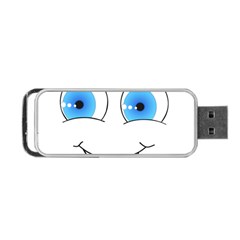 Smiley Face Laugh Comic Funny Portable Usb Flash (one Side) by Sudhe