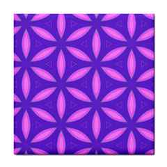 Purple Tile Coasters