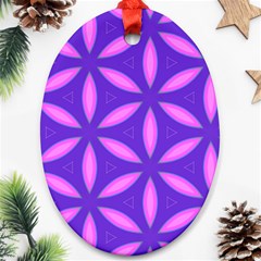 Purple Ornament (Oval)