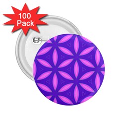 Purple 2.25  Buttons (100 pack) 