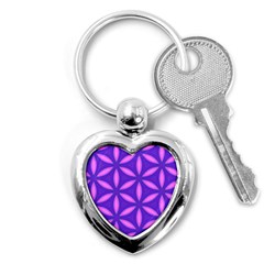 Purple Key Chain (Heart)