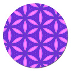 Purple Magnet 5  (Round)