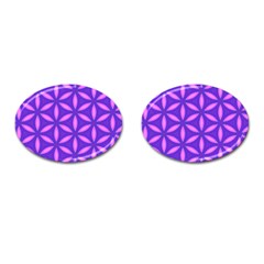 Purple Cufflinks (Oval)