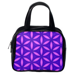 Purple Classic Handbag (one Side) by HermanTelo