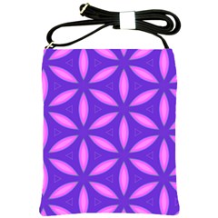 Purple Shoulder Sling Bag