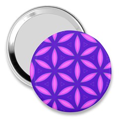 Purple 3  Handbag Mirrors