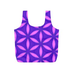 Purple Full Print Recycle Bag (S)