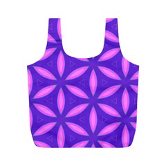 Purple Full Print Recycle Bag (m)