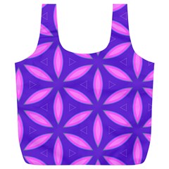 Purple Full Print Recycle Bag (XL)