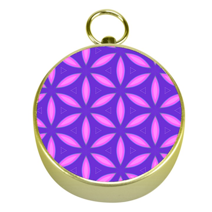 Purple Gold Compasses