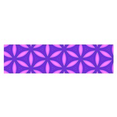 Purple Satin Scarf (Oblong)