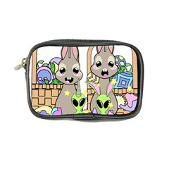 Graphic Kawaii Bunnies Coin Purse by Sudhe