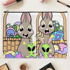 Graphic Kawaii Bunnies Cosmetic Bag (xxxl) by Sudhe