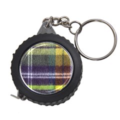 Yellow Plaid Flannel Measuring Tape by snowwhitegirl