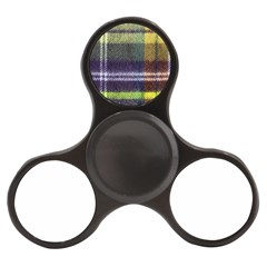 Yellow Plaid Flannel Finger Spinner by snowwhitegirl